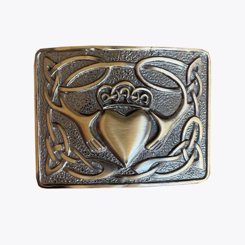 Antique Chrome Kilt Buckle Antique Chrome Kilt Buckle