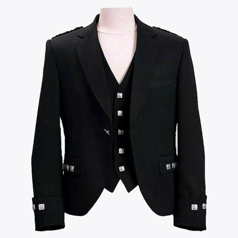 Argyll Grey Tweed Jacket And Vest Argyll Grey Tweed Jacket And Vest