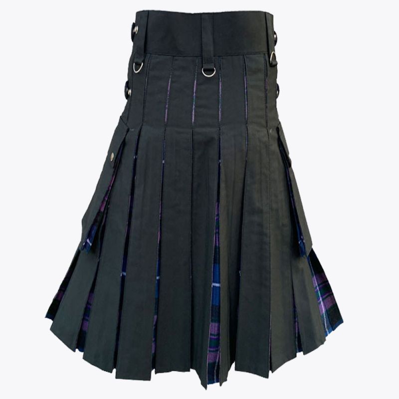 Black Hybrid Pride Of Scotland And Tartan Kilt
