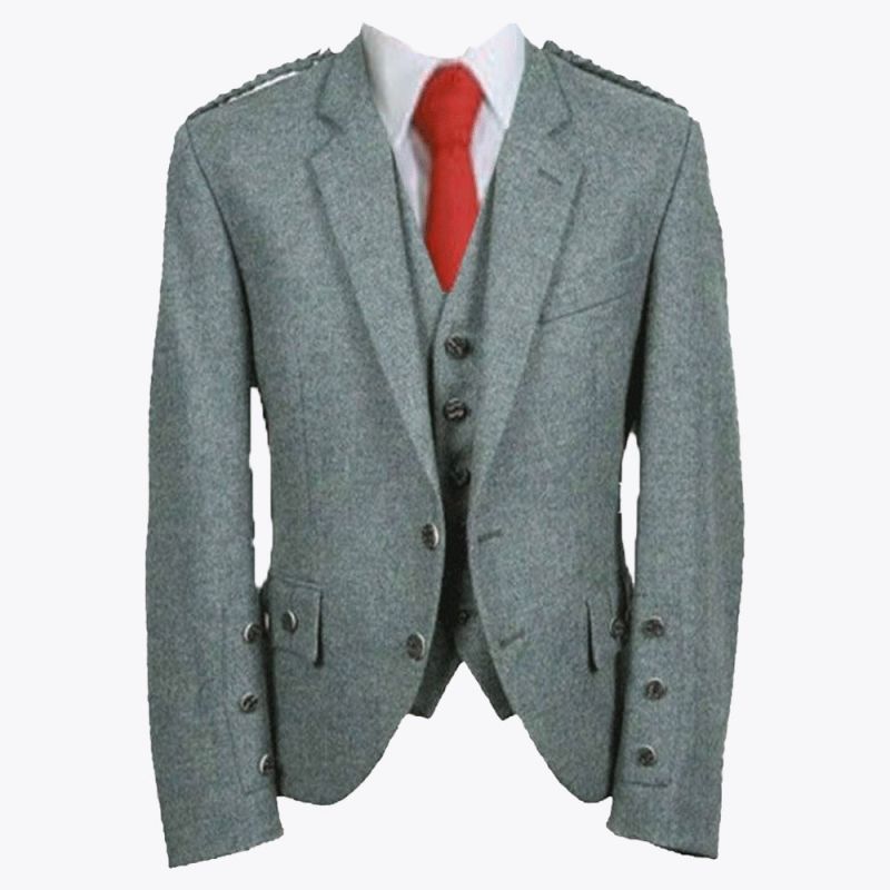 Lovat Green Argyll Tweed Kilt Jacket And Vest For Men
Lovat Green Argyll Tweed Kilt Jacket And Vest For Men