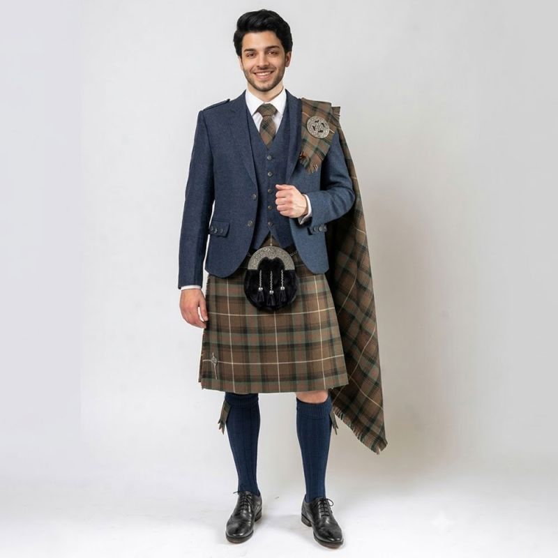 MacDonald of the Isles Hunting Weathered Tartan Kilt Outfit MacDonald of the Isles Hunting Weathered Tartan Kilt Outfit