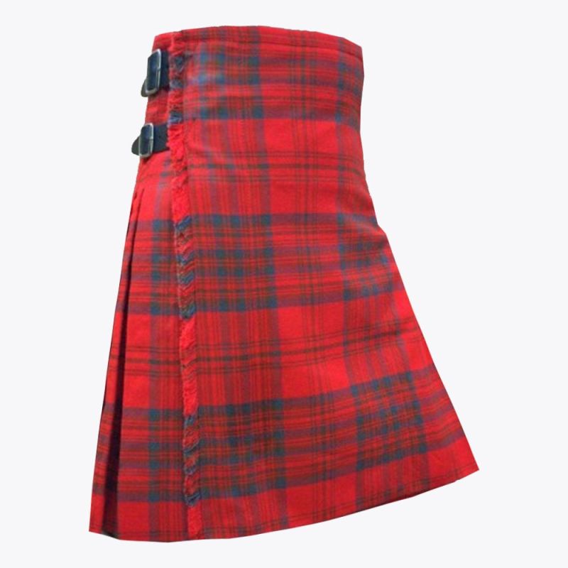 Matheson Red Weathered Tartan Kilt

