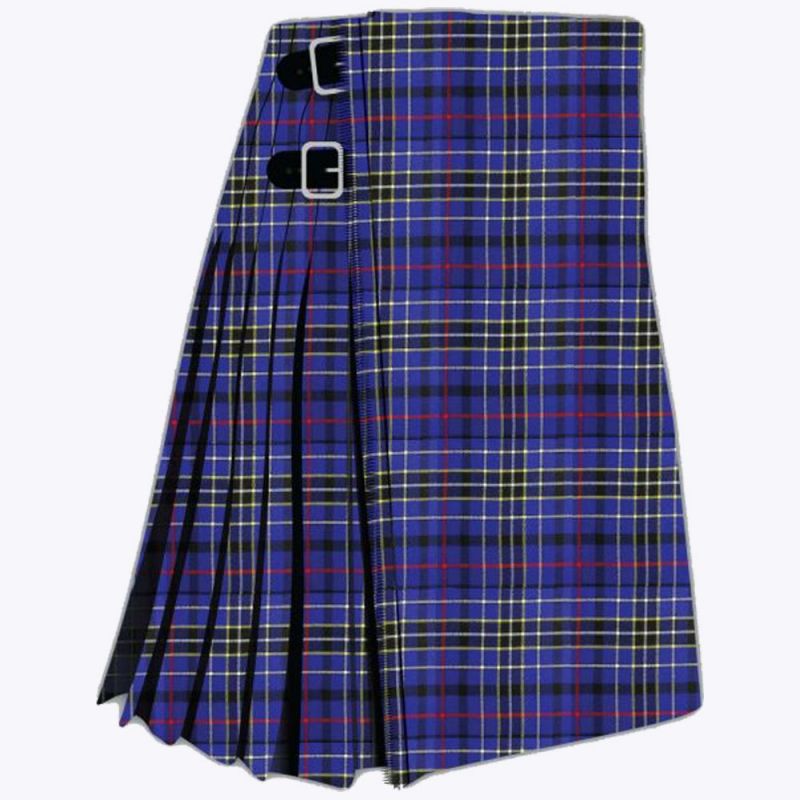 Modern Blue Tartan Kilt Modern Blue Tartan Kilt