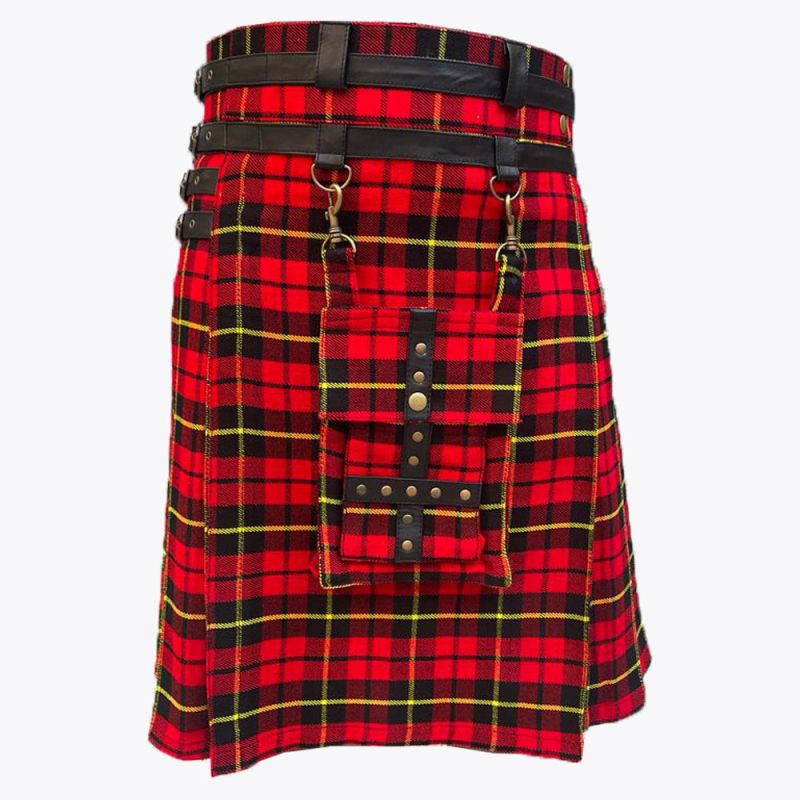 Modern  Wallace Tartan Utility kilt