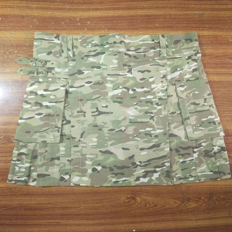 Multicam Utility Kilt For Men with Pockets
