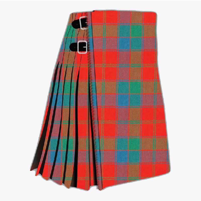 Robertson Red Ancient Tartan Kilt 