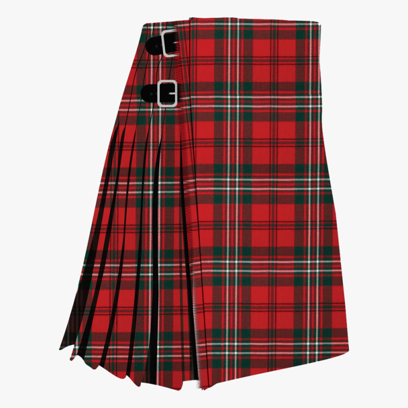 Scott Red Modern Tartan Kilt