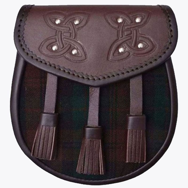 Semi Dress Brown Watch Genuine Leather Tassels Sporran
Semi Dress Brown Watch Genuine Leather Tassels Sporran