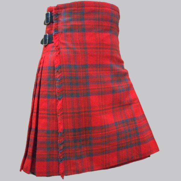 Matheson Red Weathered Tartan Kilt