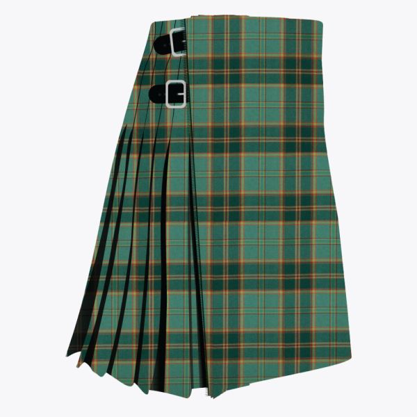 All Ireland Green Tartan Kilt 