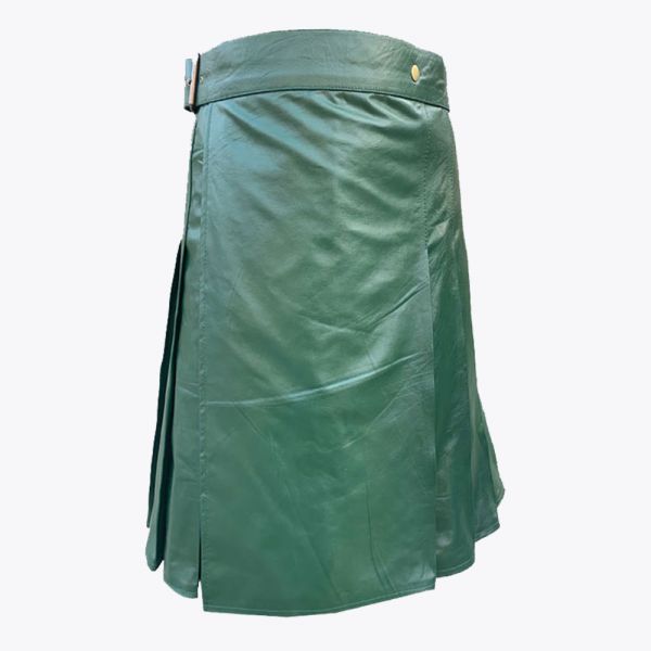 Best Green Leather Kilt
