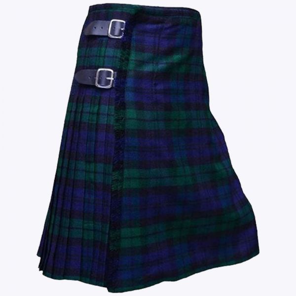 Clan Black Watch Tartan Kilt For Men
