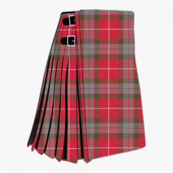 Fraser Red Weathered Tartan Kilt