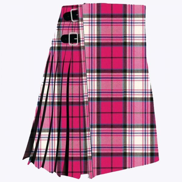 MacKellar Raspberry Tartan Kilt