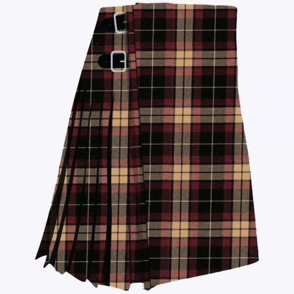 MacMillan Black Mini Tartan Kilt