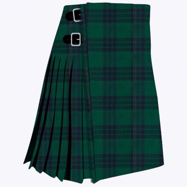 Montgomery Blue Modern Tartan Kilt
