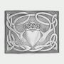 Celtic Chrome Kilt Buckle thumbnail