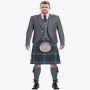 Custom Made Light Grey Argyll Jacket & Kilt Outfit Package

 thumbnail