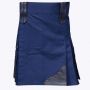 Modern Blue Utility Kilt For Men thumbnail