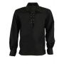 Scottish Black Jacobite Ghillie Shirt thumbnail
