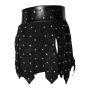 Strapped Studded Leather Kilt thumbnail