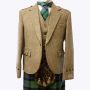 Tweed Kilt Jacket & Vest Brown Herringbone thumbnail